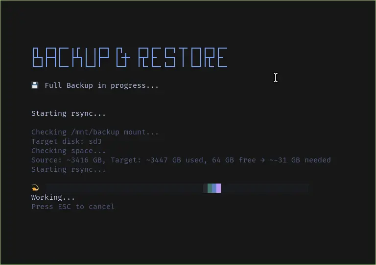 Backup