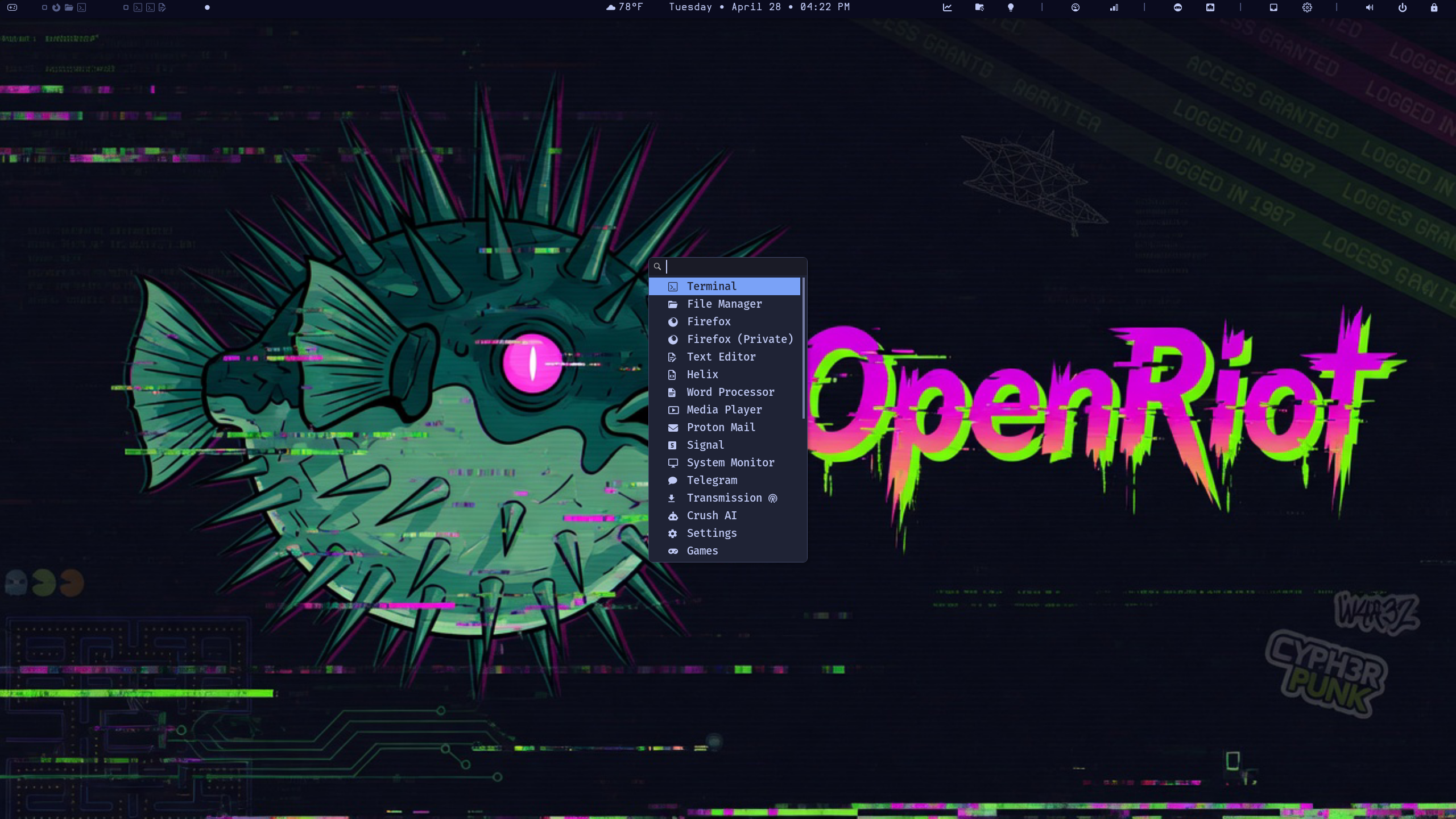 OpenRiot Desktop